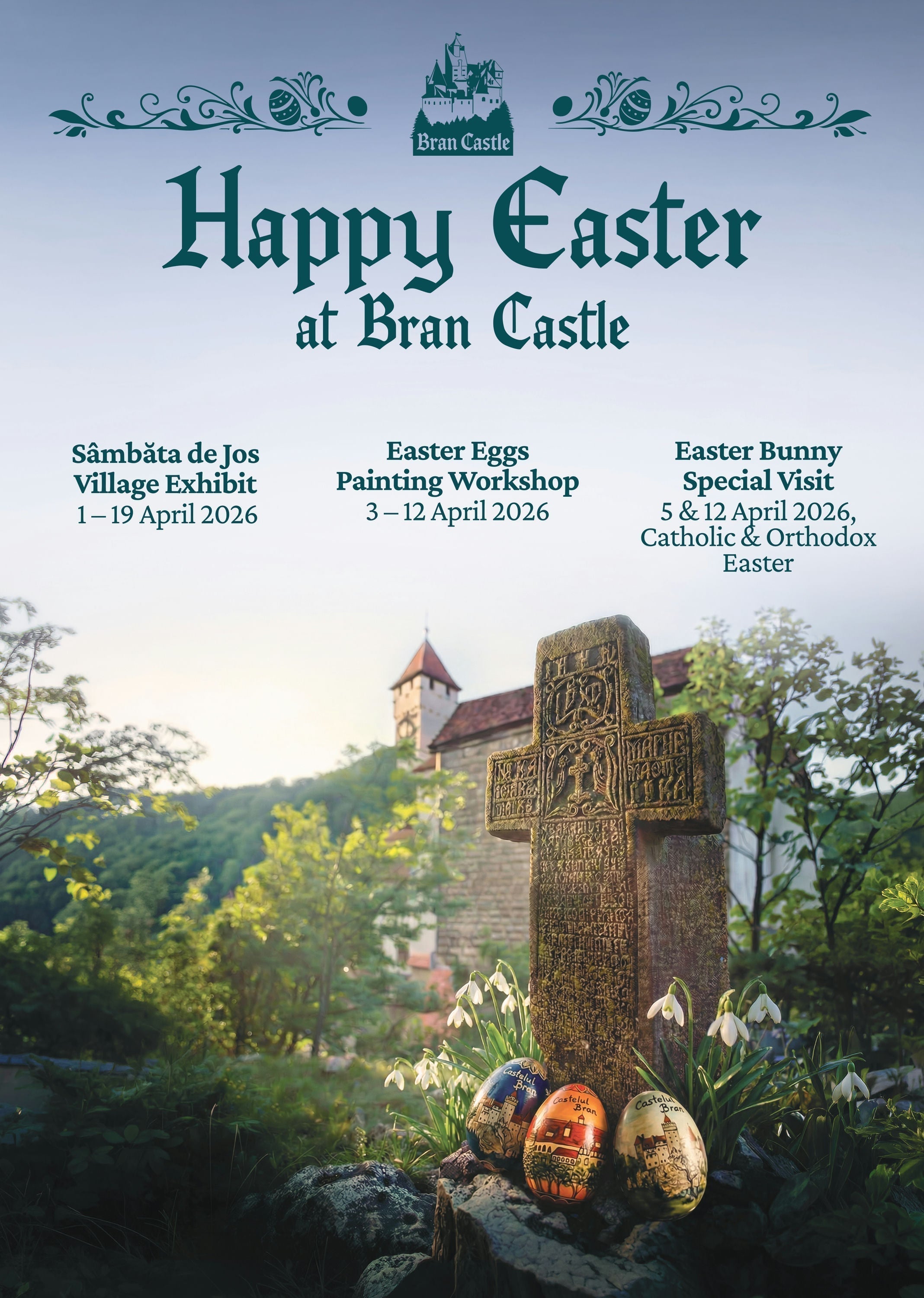 Happy Easter at Bran Castle